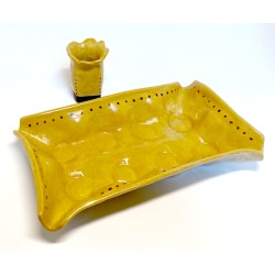 Egg Tray - Yellow (8 eggs)